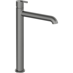 Bateria umywalkowa wysoka stała titanium silia BQS D20K