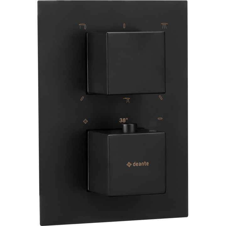 Element zewnętrzny do boxa termostatycznego nero BXY neat