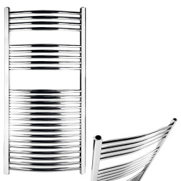 GRZEJNIK ŁAZIENKOWY TYP 450X1200 ŁUK, CHROM
