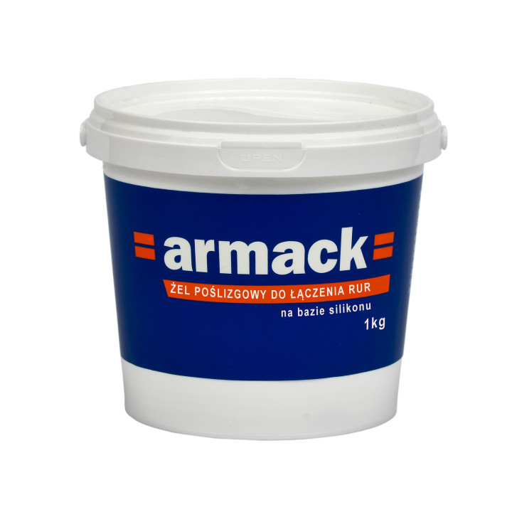 PASTA SILIKONOWA DO ŁĄCZENIA RUR WIADRO 1 KG
