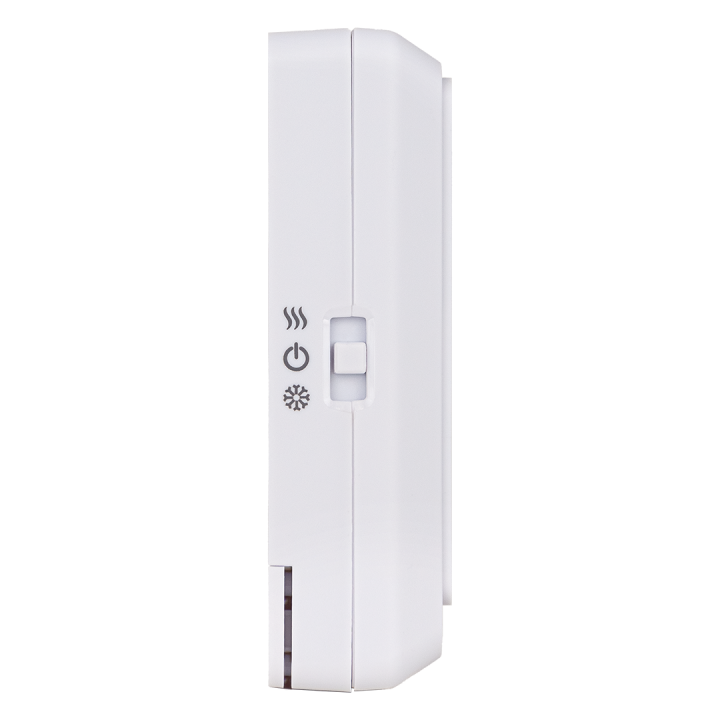 Dobowy, przewodowy regulator temperatury, 230V, biały – Engo