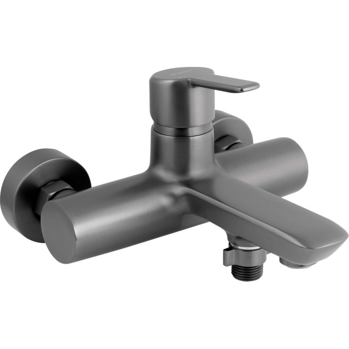 Bateria wannowa ścienna stała titanium Arnika BQA D10N – Deante