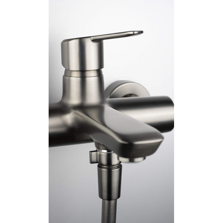 Bateria wannowa ścienna stała titanium Arnika BQA D10N – Deante