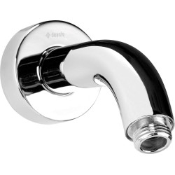 Wylewka prysznicowa ścienna uniwersalna - 160 mm stała chrom cascada NAC 044K