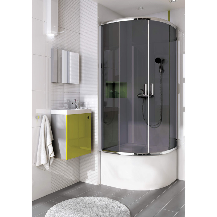 Kabina prysznicowa półokrągła 80X80 cm chrom KYP 452K – Deante