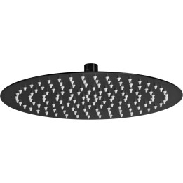 Głowica prysznicowa stalowa - 300 mm nero NAC 203K – Deante
