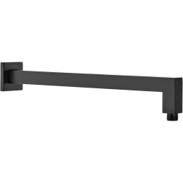 Wylewka prysznicowa ścienna - 375 mm stała nero cascada NAC N46K