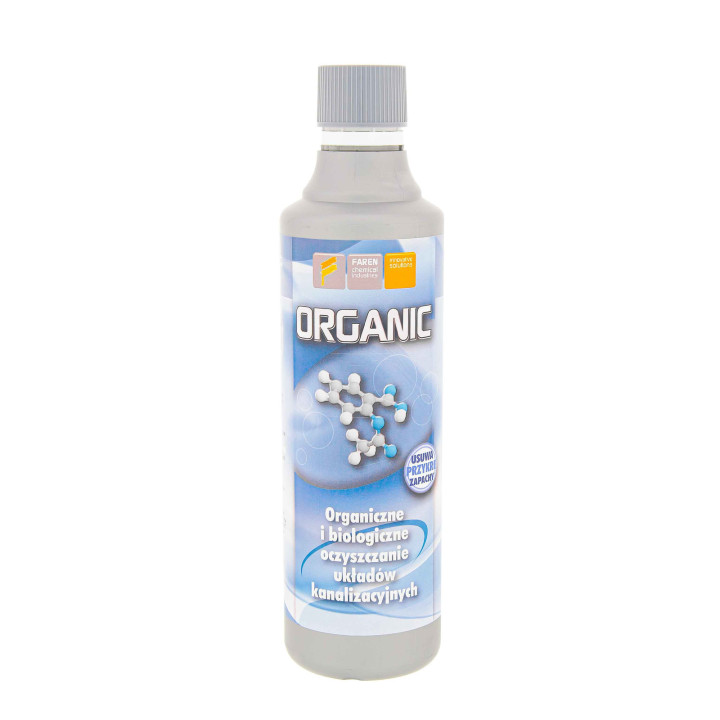 PŁYN ORGANIC BIOLOGICZNE CZYSZCZENIE KANALIZACJI 500 ML FAREN