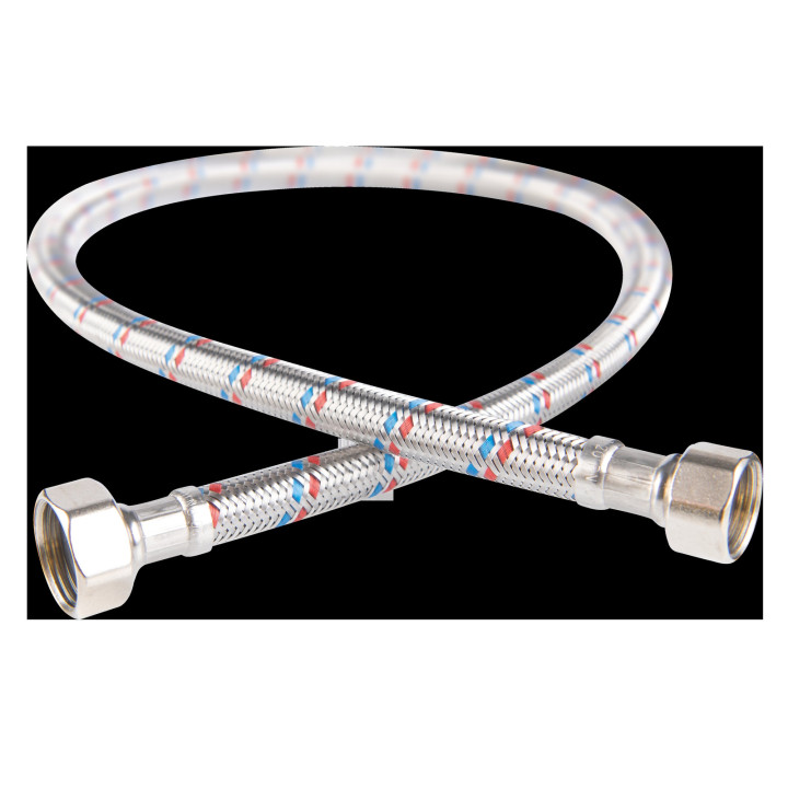 Wąż przyłączeniowy L-100 cm 1-2" X 3-8" – Ferro