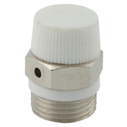 Odpowietrznik mechaniczny z pokrętłem, 1/4"