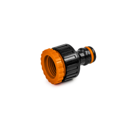 BLACK LINE Przyłącze na kran 3/4" / 1/2" Bradas