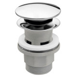 ZAWÓR SPUSTOWY Z PRZELEWEM, CLICK-CLACK, 5/4", PP, CHROM