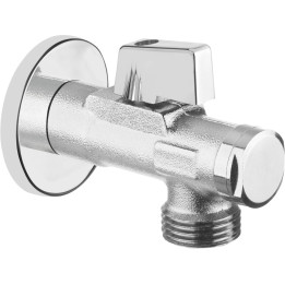 ZAWÓR KĄTOWY DO PODŁĄCZENIA SPŁUCZKI WC 1/2" - 1/2" CHROM VFA B63M