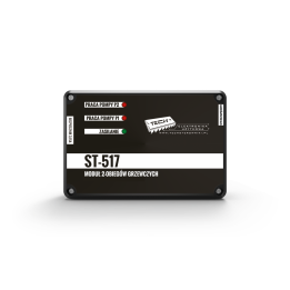 Integrator obiegów grzewczych - ST-517 - sterownik na 2 pompy CO