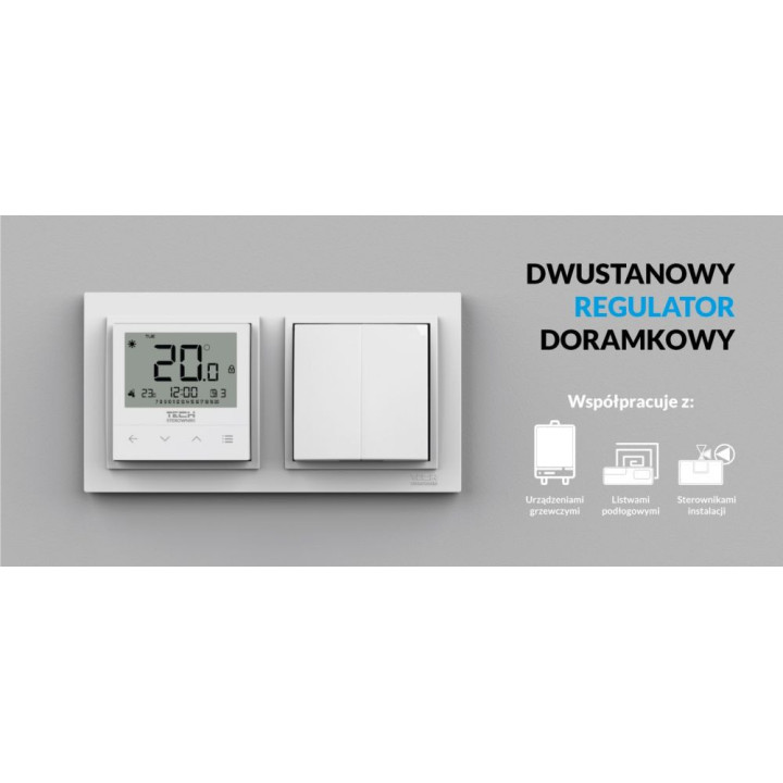 Regulatory doramkowe - F-4Z v1 biały – Tech Sterowniki