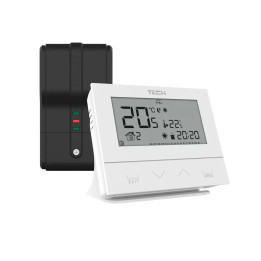 Bezprzewodowy regulator pokojowy dwustanowy ST-292 V2 biały