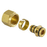 Złączka zaciskowa 1-2" do rur wielowarstwowych 16x2 mm ZL15PEXAL