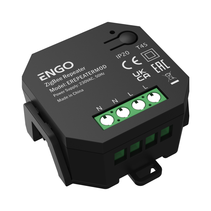 Repeater sieci ZigBee, podtynkowy (wzmacniacz sygnału), 230V
