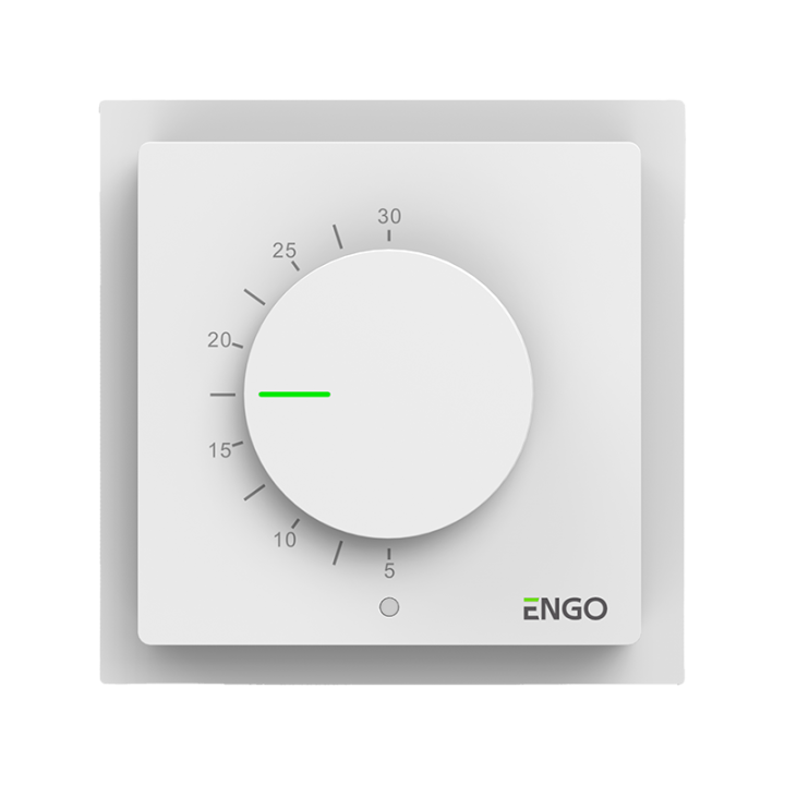 Ramka do regulatorów serii simple, czarna – Engo Controls