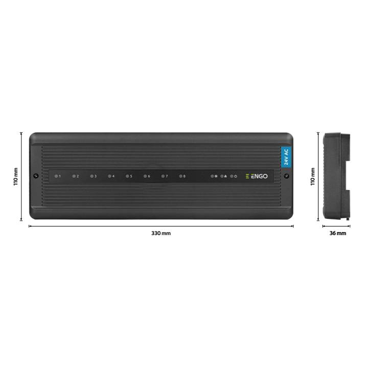 Czujnik dymu zigbee – Engo Controls
