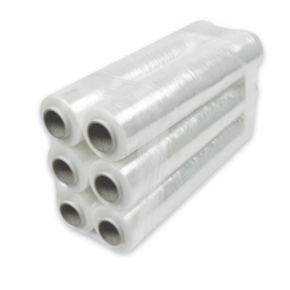 FOLIA STRETCH TRANSPARENTNA XL 2KG - ZESTAW 6 SZTUK