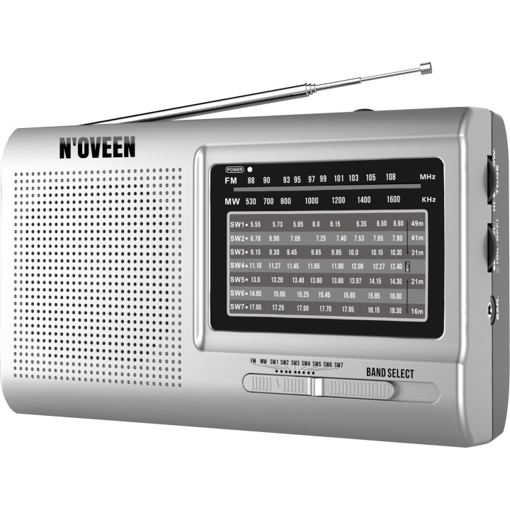 RADIO PRZENOŚNE NOvEEN PR651 SILvER***EOL