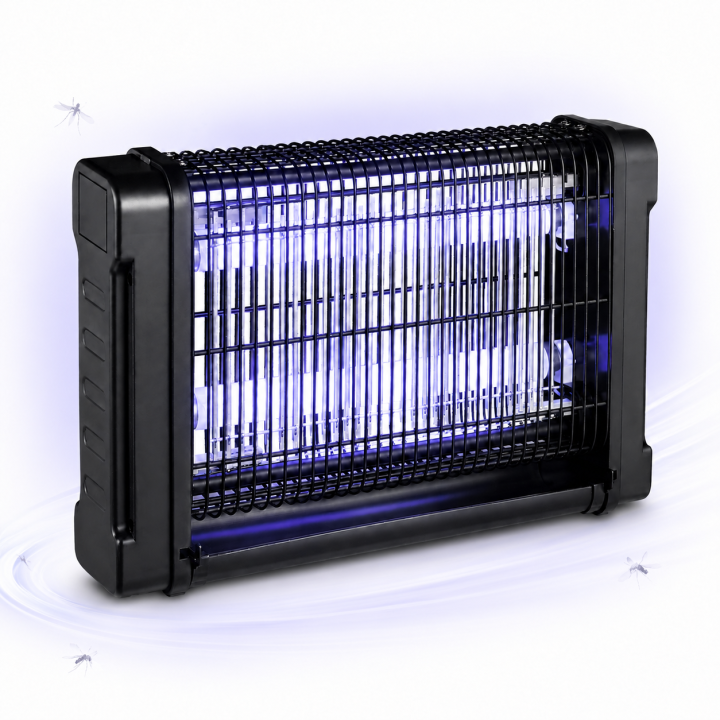 Lampa owadobójcza Noveen IKN12 black 2X6 WAT