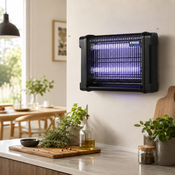 Lampa owadobójcza Noveen IKN12 black 2X6 WAT