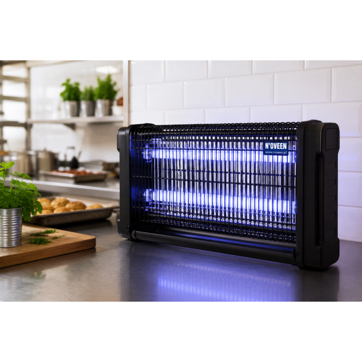 Lampa owadobójcza Noveen IKN20 black 2X10 WAT