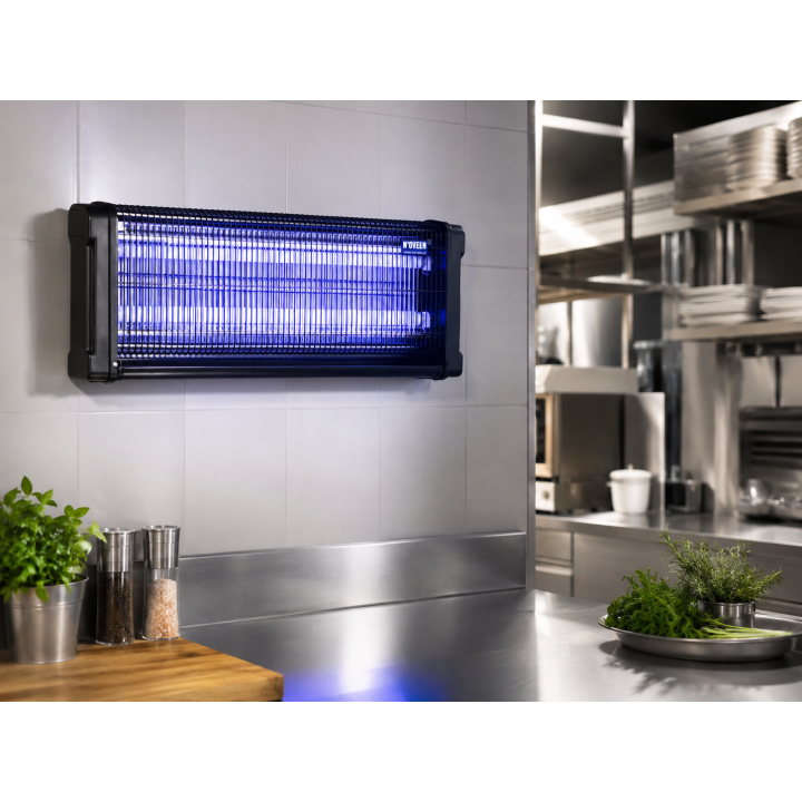 Lampa owadobójcza Noveen IKN40 black 2X20 WAT