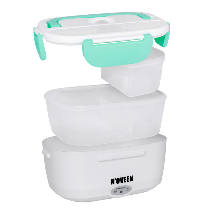 Lunch Box Noveen LB330 Mint Pojemnik Elektryczny 230V Podgrzewany