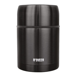Termos obiadowy Noveen TB945 Black termos na jedzenie stalowy