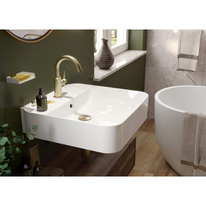 Mydelniczka ścienna bianco ADM A411 – Deante