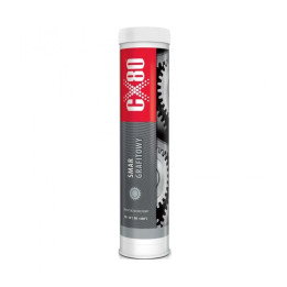 CX80 SMAR GRAFITOWY 400G W KARTUSZU - SMAR PRZECIWZATARCIOWY PROTECTOR TECH+