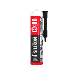 CX80 SILIKON BIAŁY 310ML - PROFESJONALNY USZCZELNIACZ BUDOWLANY