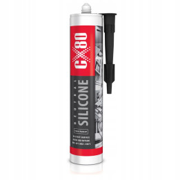 CX80 silikon budowlany neutralny 310 ml bezbarwny - profesjonalny