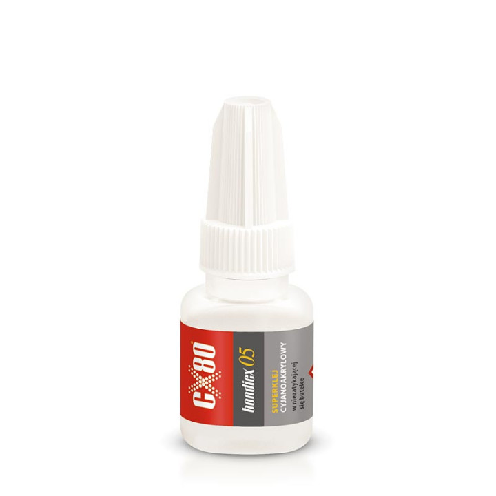 CX80 bondicx 5 5G klej cyjanoakrylowy ogólnego zastosowania mocny