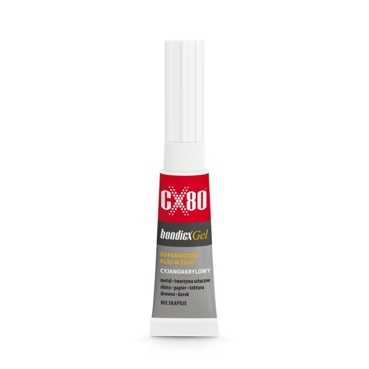 CX80 bondicx GEL 3G klej cyjanoakrylowy W postaci żelu - extra