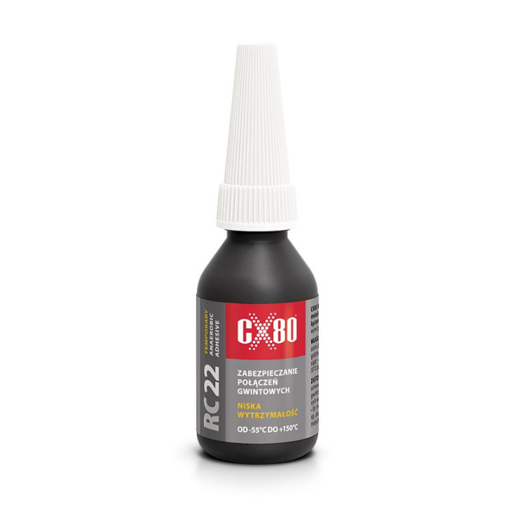 CX80 RC22 klej anaerobowy 10ML fioletowy zabezpieczenie gwintów