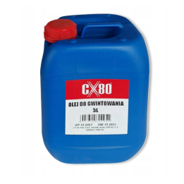 CX80 olej do gwintowania i nawiercania 5L - profesjonalny środek