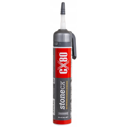 CX80 stonecx klej do kamienia bezbarwny 210G - profil silikon