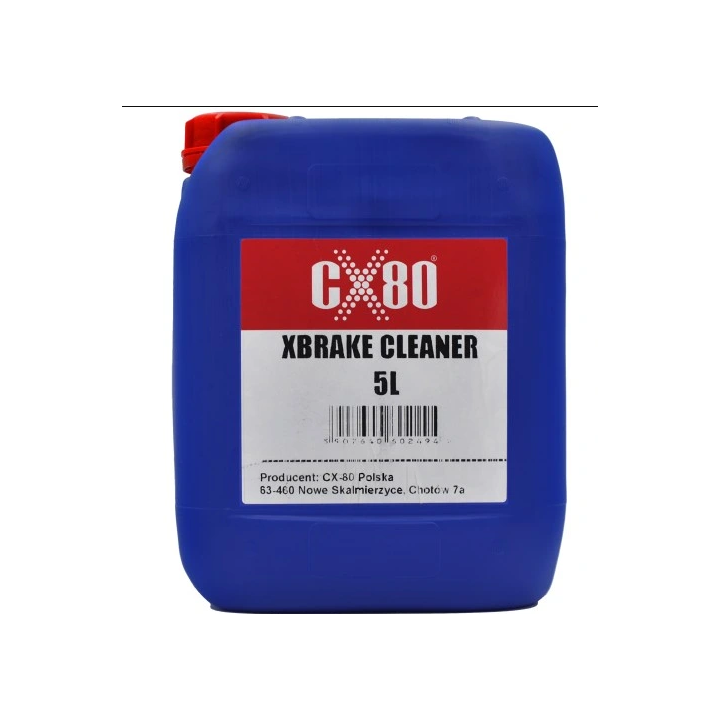 CX80 xbrake cleaner 5L - profesjonalny środek do czyszczenia