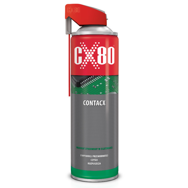 CX80 contacx 500ML DUO spray - czyszczenie elektroniki PRO