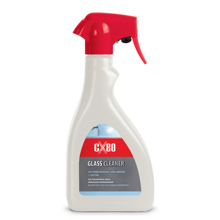 CX80 glass cleaner 600ML - produkt premium do szyb i luster