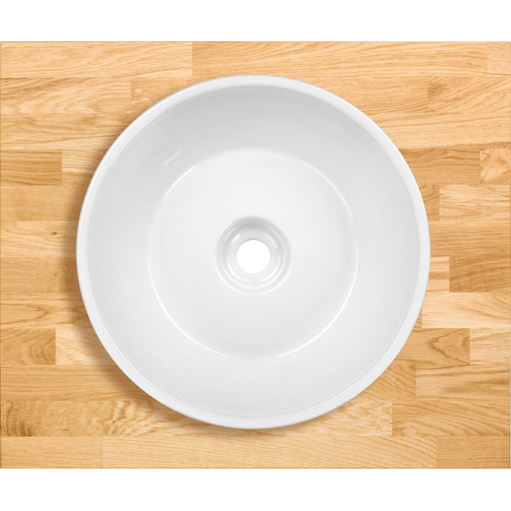 Umywalka ceramiczna nablatowa – Deante