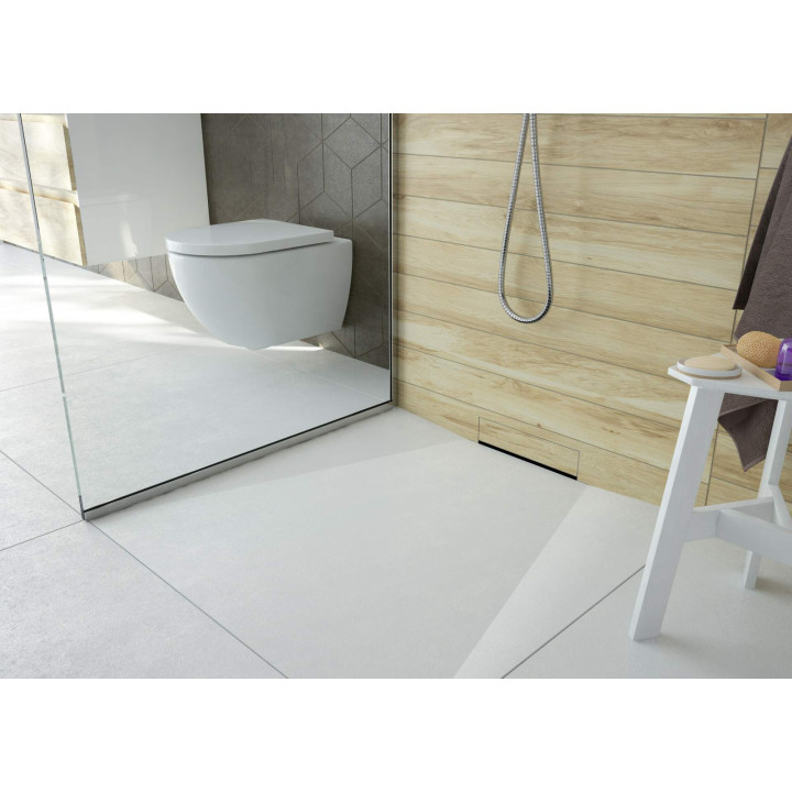 Odpływ liniowy ścienny 30 cm - ruszt pod płytki – Deante