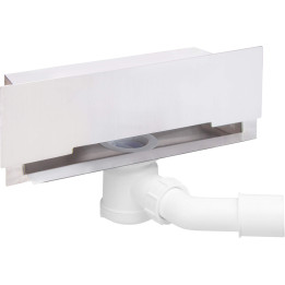 Odpływ liniowy ścienny 30 cm - ruszt pełny stal KOW 003D – Deante