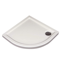 Brodzik akrylowy półokrągły 100x100 cm biały KTN 051B – Deante