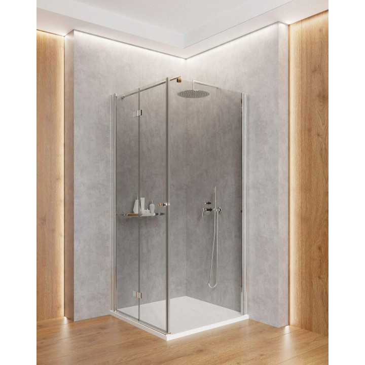 Ścianka prysznicowa / walk-in systemu Kerria Plus 100 cm chrom