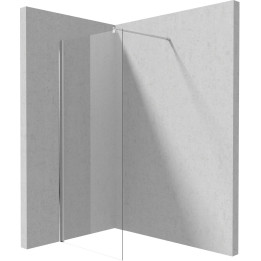 Ścianka prysznicowa / walk-in systemu Kerria Plus 80 cm chrom KTS